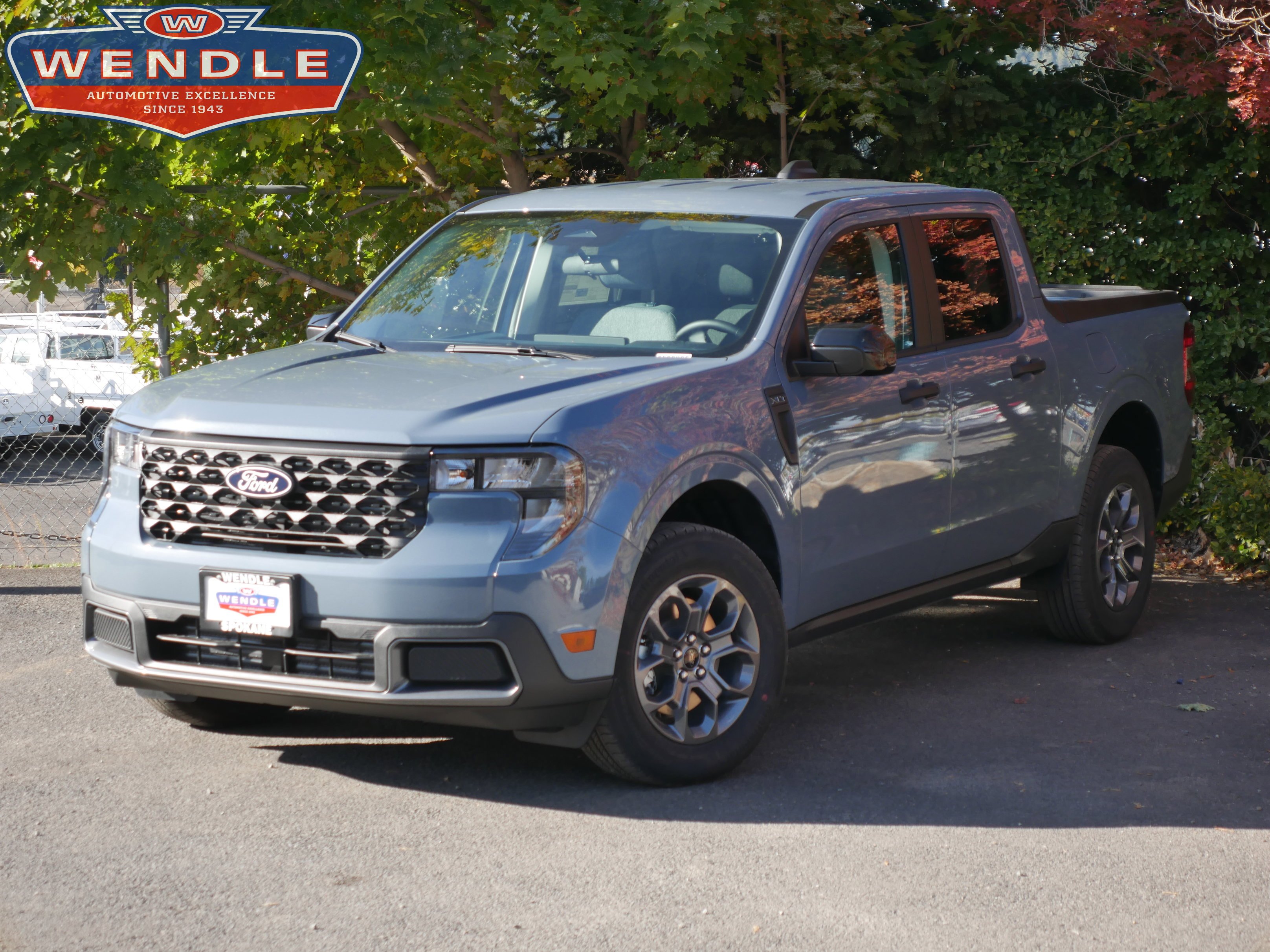 New 2025 Azure Gray Metallic Tri-Coat Ford XLT image 1