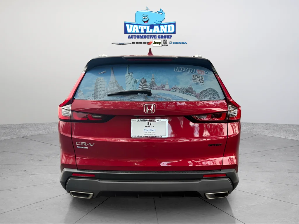 Used 2024 Radiant Red Metallic Honda Sport image 4