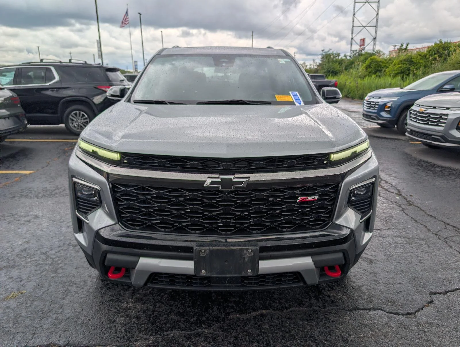 Used 2024 Sterling Gray Metallic Chevrolet AWD Z71 image 2