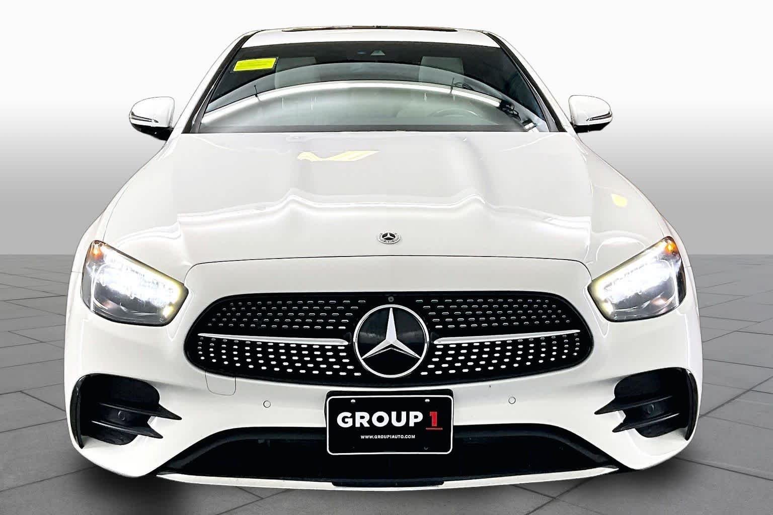 Certified Used 2023 Polar White Mercedes-Benz E 350 image 4
