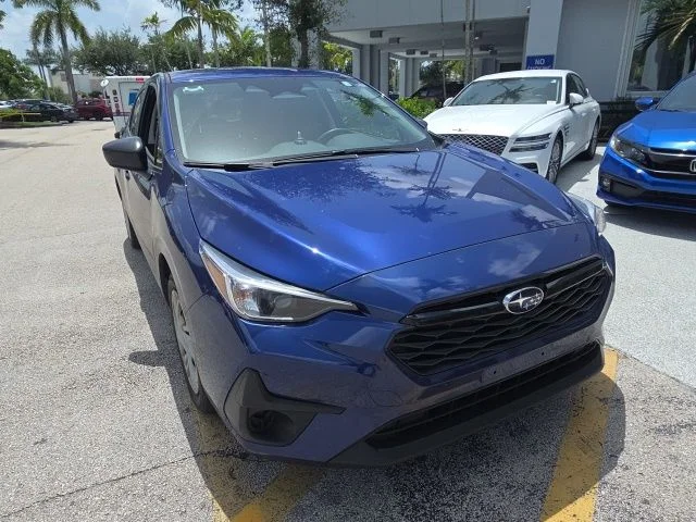 Certified Used 2024 Blue Subaru Base image 4