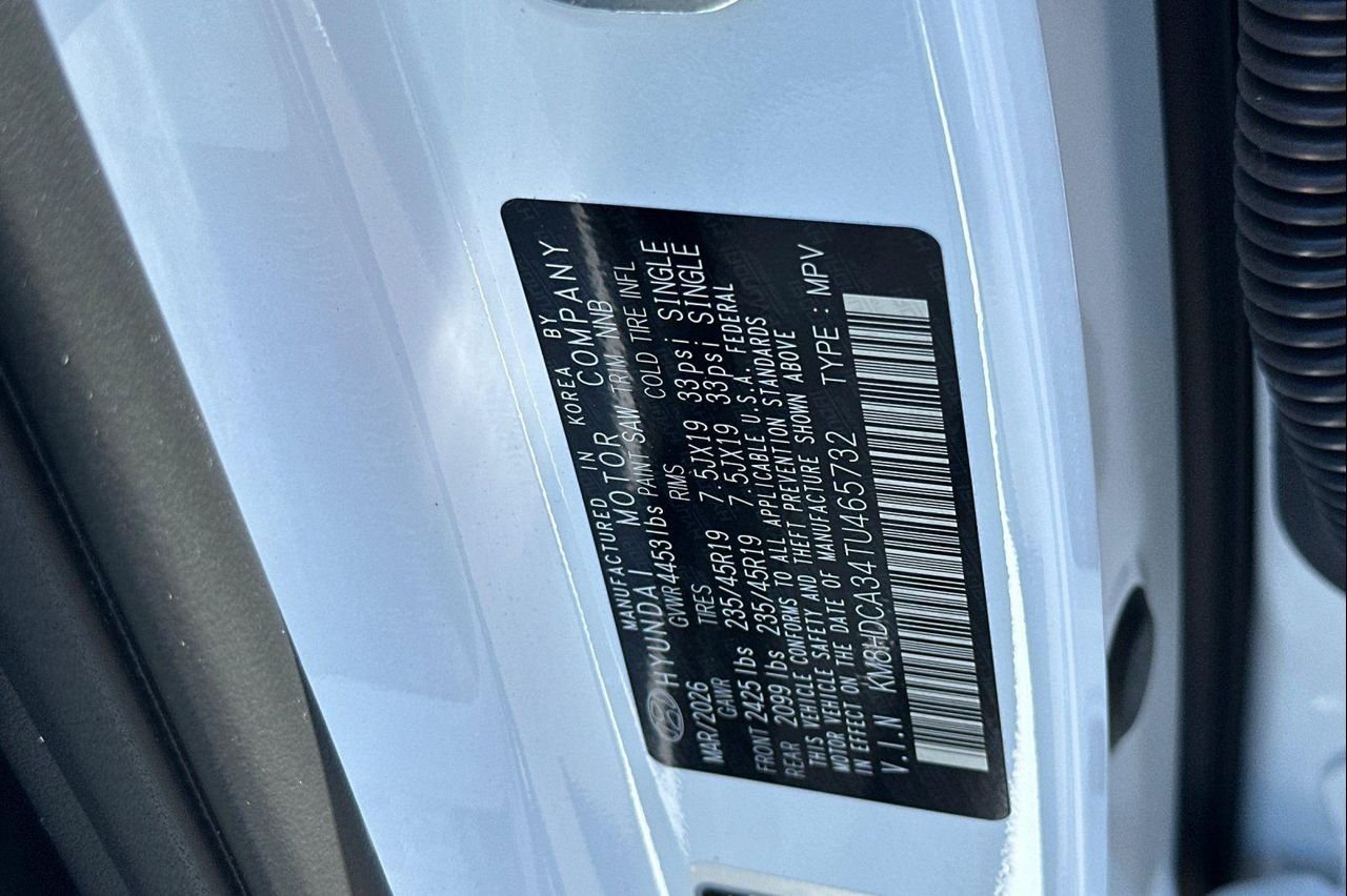New 2026 White Hyundai SEL Premium AWD image 25
