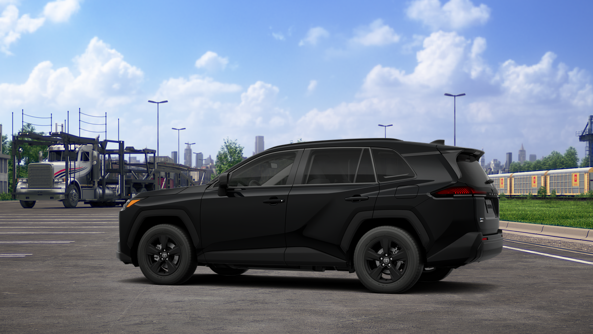 New 2026 Midnight Black Metallic Toyota LE image 5