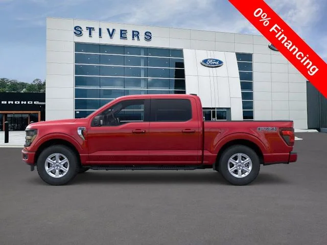New 2026 Ruby Red Metallic Tinted Clearcoat Ford XLT image 4