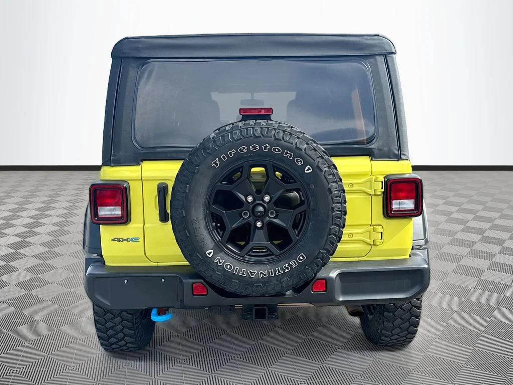 Used 2023 Yellow Jeep Willys 4xe image 7