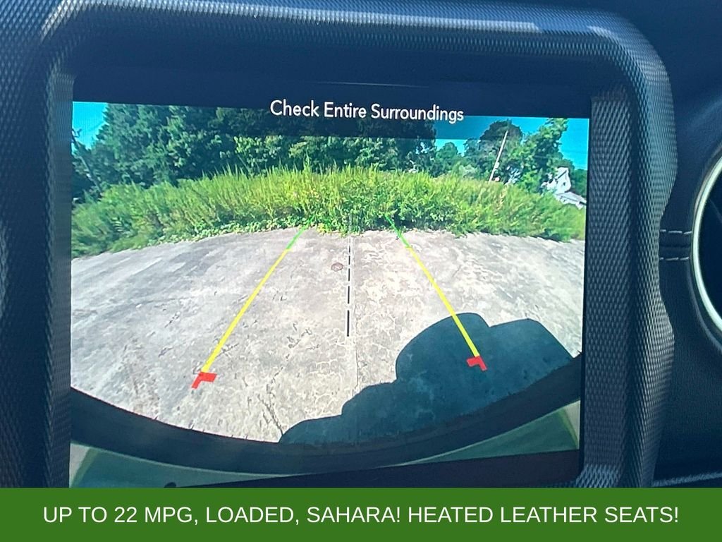 Used 2021 White Jeep Unlimited Sahara image 29