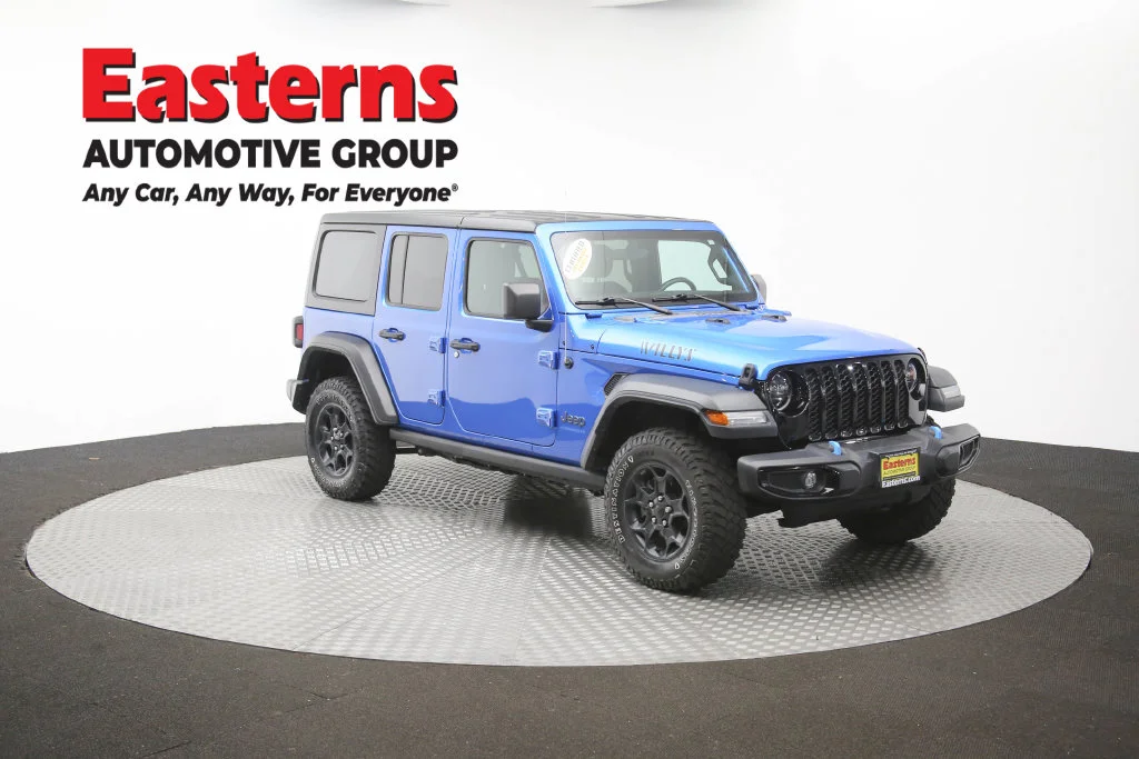 Used 2023 Blue Jeep Willys 4xe image 45