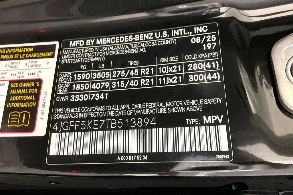 New 2026 Black Mercedes-Benz GLS 450 image 13