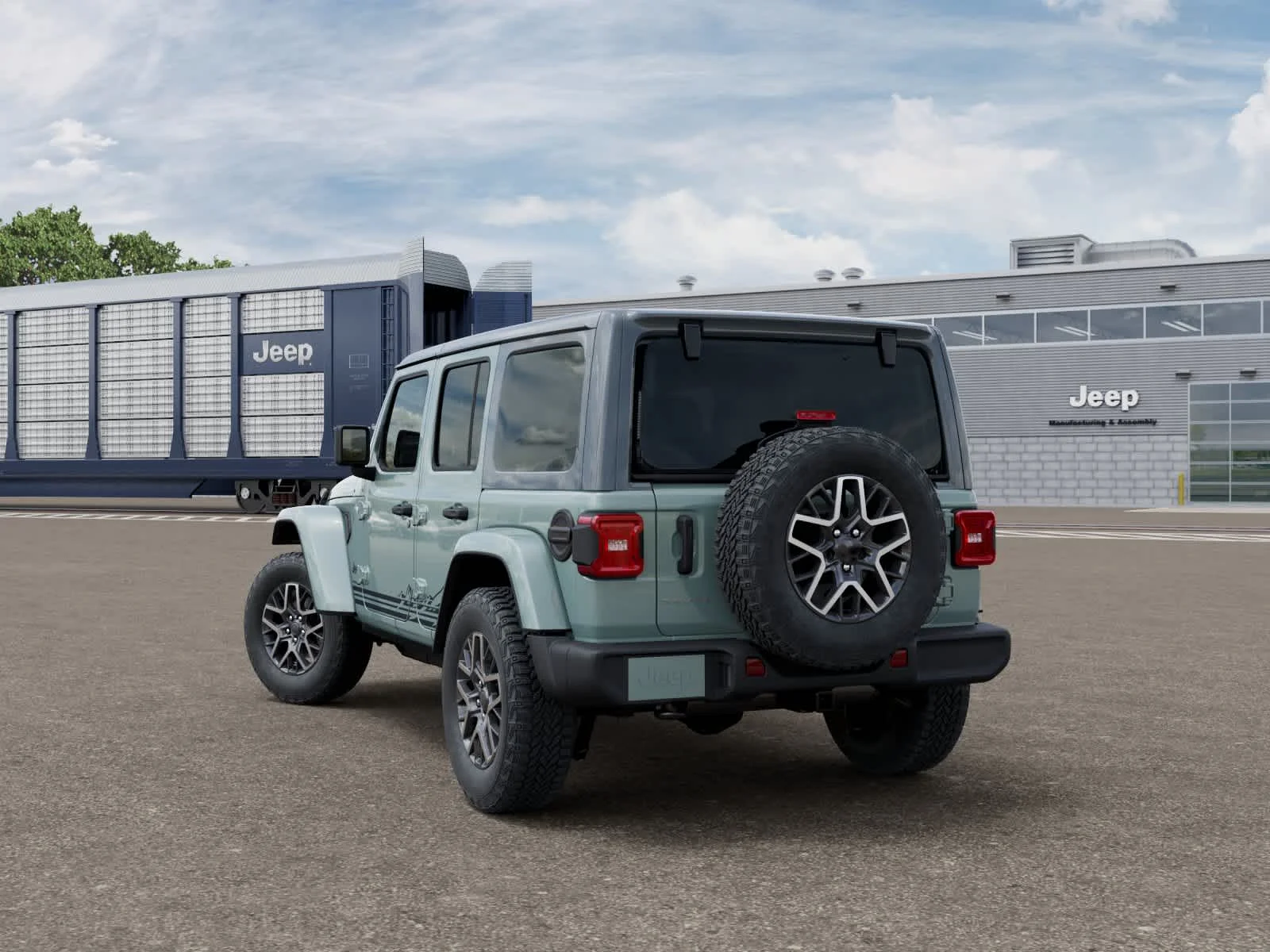 New 2026 Earl Clearcoat Jeep Sahara image 3