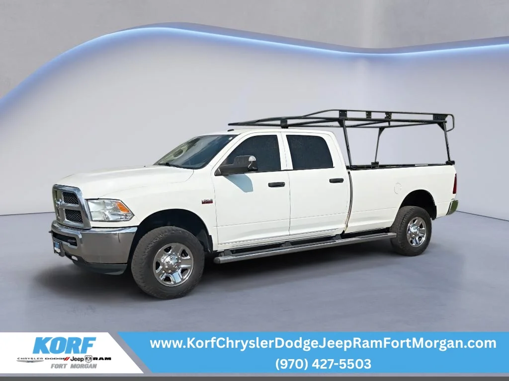 Used 2018 Bright White Clearcoat Ram Tradesman image 1