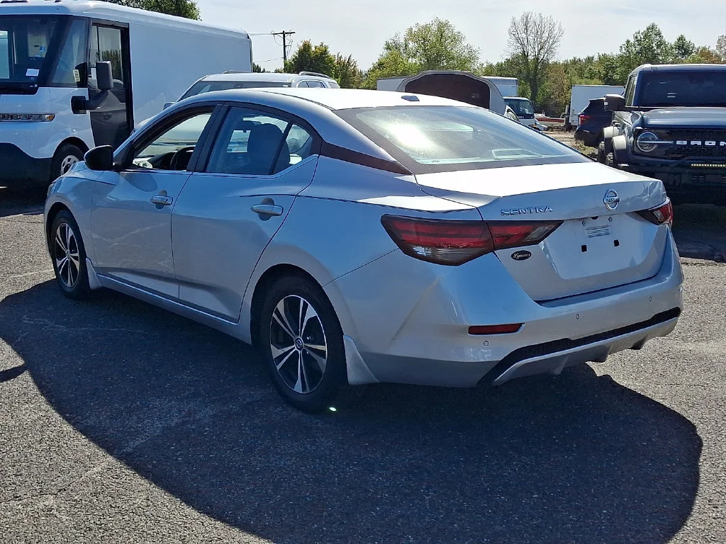 Used 2021 Silver Nissan SV image 8