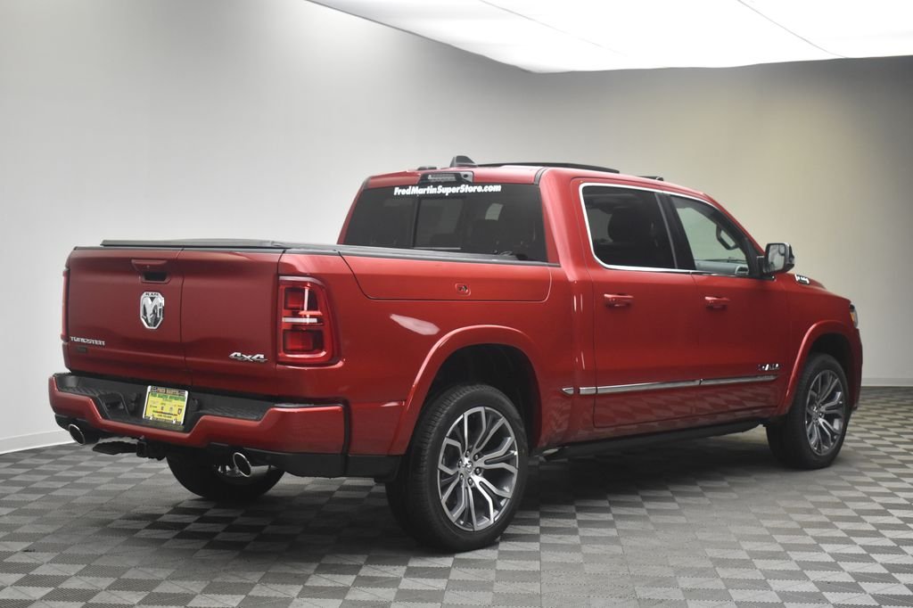 New 2027 Molten Red Pearl-Coat Exterior Paint RAM Tungsten image 6
