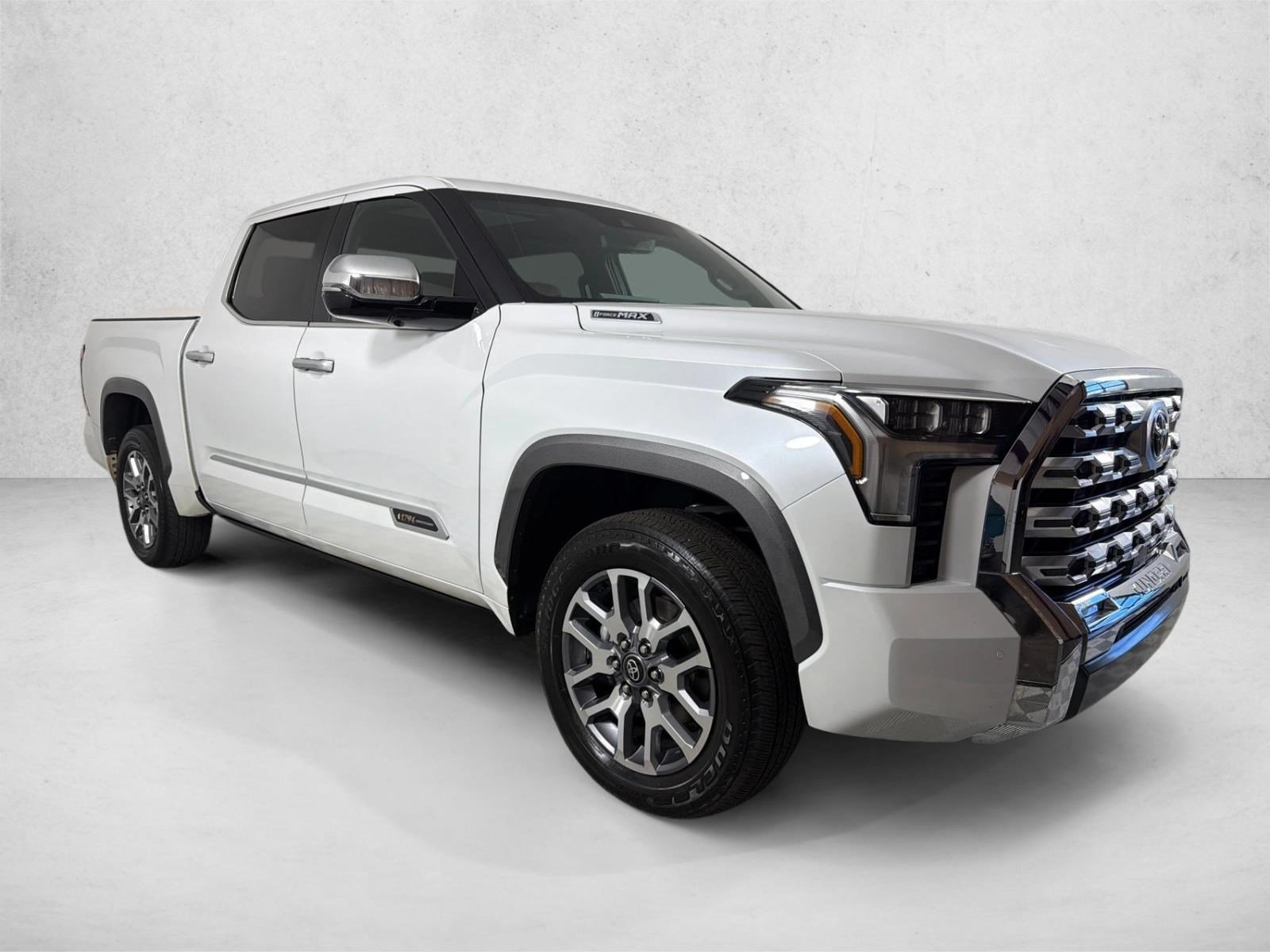 Used 2025 Wind Chill Pearl Toyota 1794 Edition Hybrid image 1
