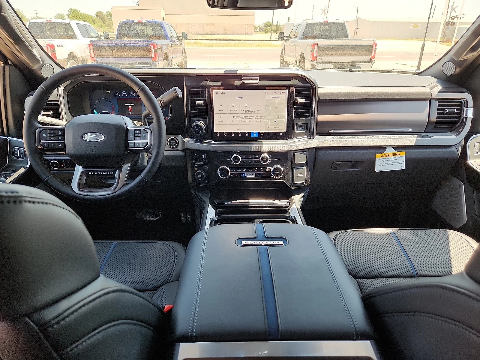 New 2026 Star White Metallic Tri-Coat Ford F-250® Platinum® image 13