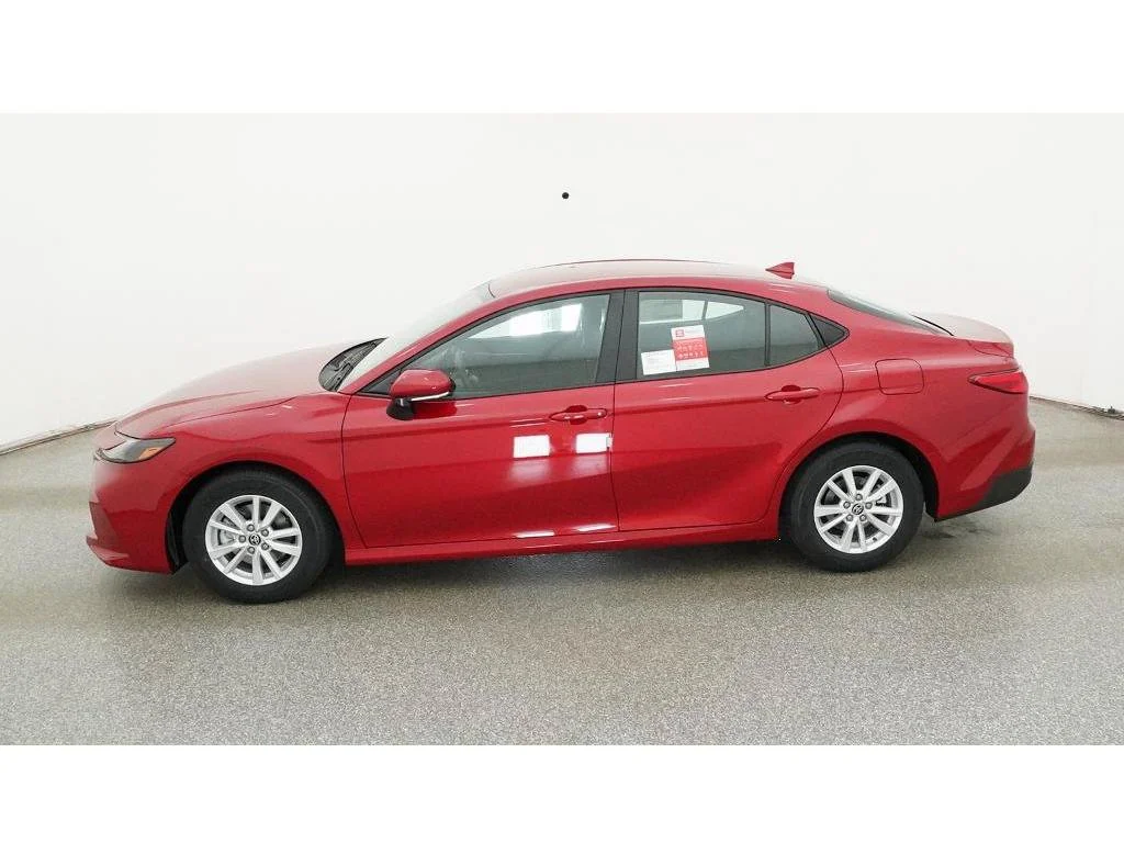 New 2026 Red Toyota LE image 3