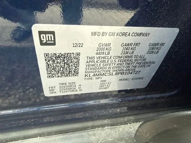 Used 2023 Blue Buick Preferred image 6