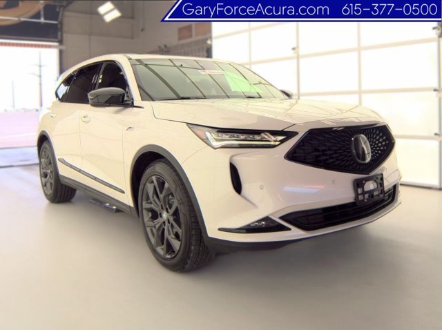 Used 2023 Platinum White Pearl Acura SH-AWD w/A-Spec Package image 1