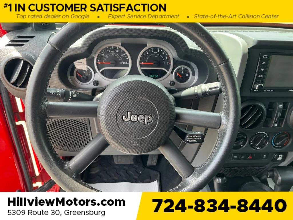 Used 2010 Flame Red Jeep Unlimited Rubicon image 17
