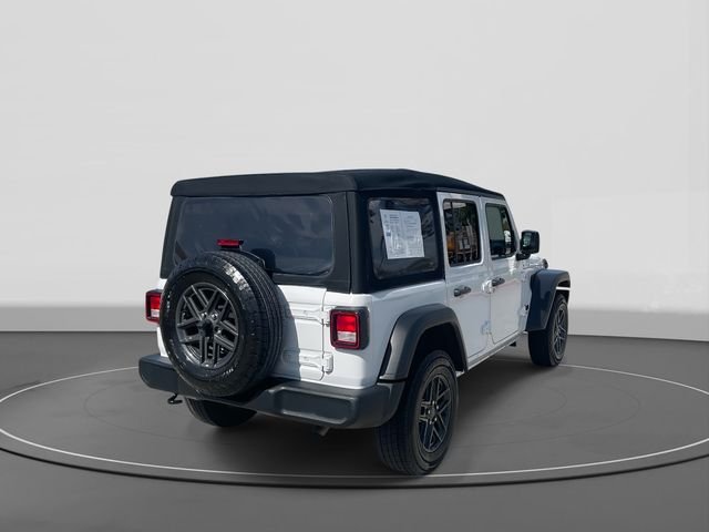 Used 2024 White Jeep Sport S image 4