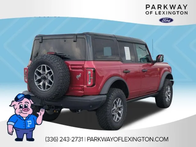 Used 2025 Red Ford Badlands image 5