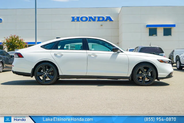 New 2026 Platinum White Pearl Honda Sport-L Hybrid image 6
