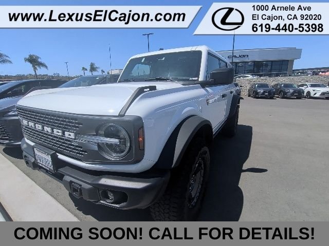 Used 2025 White Ford Badlands image 1