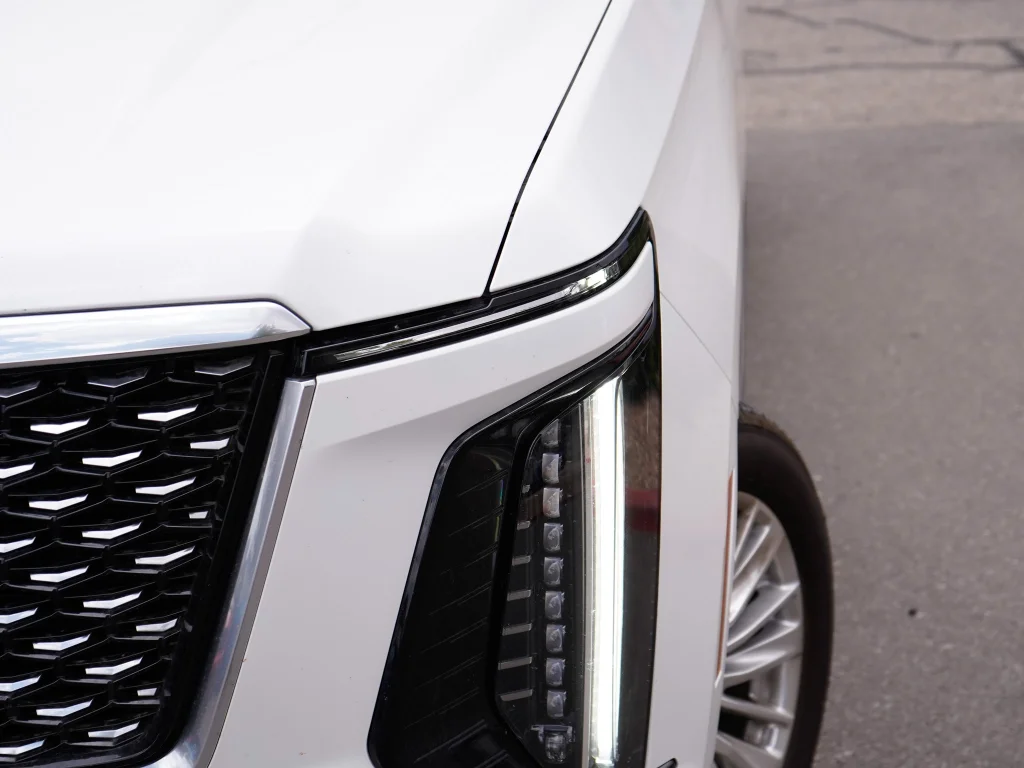 Used 2025 Crystal White Tricoat Cadillac 4WD Premium Luxury image 4