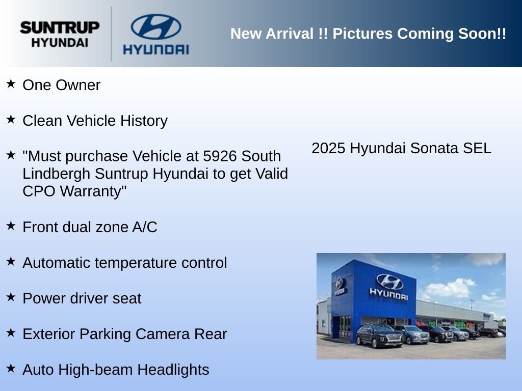 Used 2025 Serenity White Hyundai SEL image 2