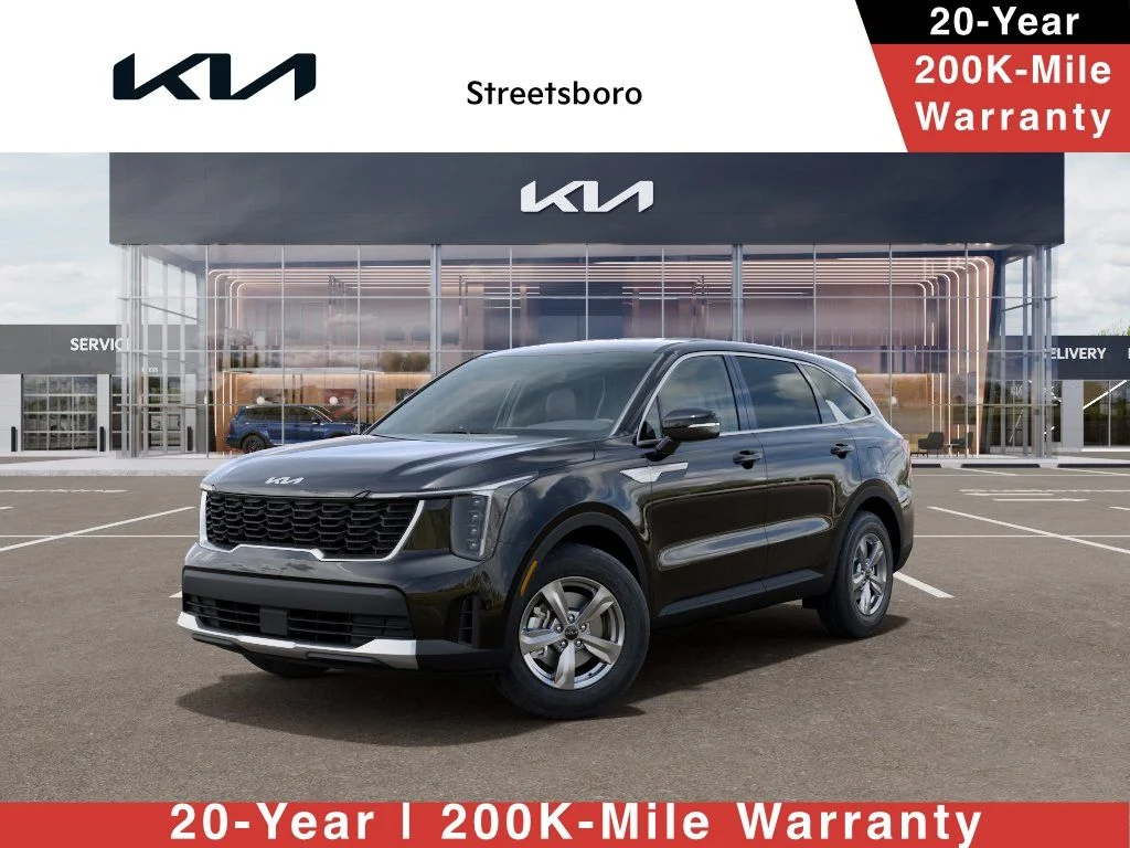 New 2026 Ebony Black Kia LX image 1