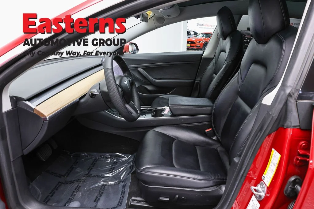 Used 2020 Red Tesla Standard image 14