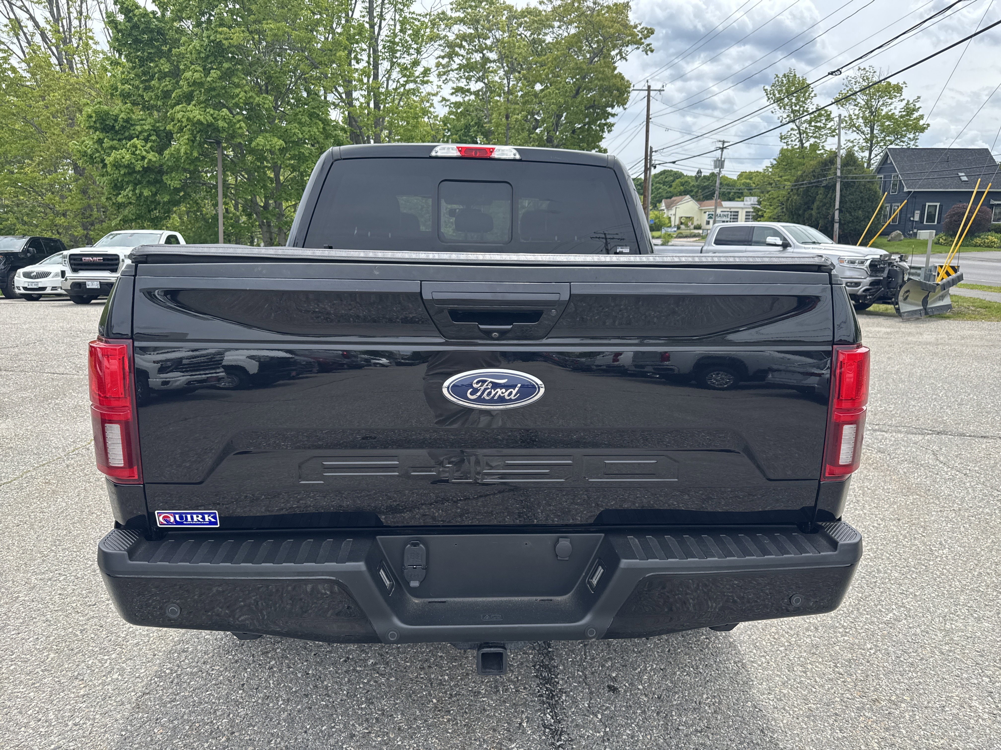 Used 2020 Agate Black Metallic Ford LARIAT image 8