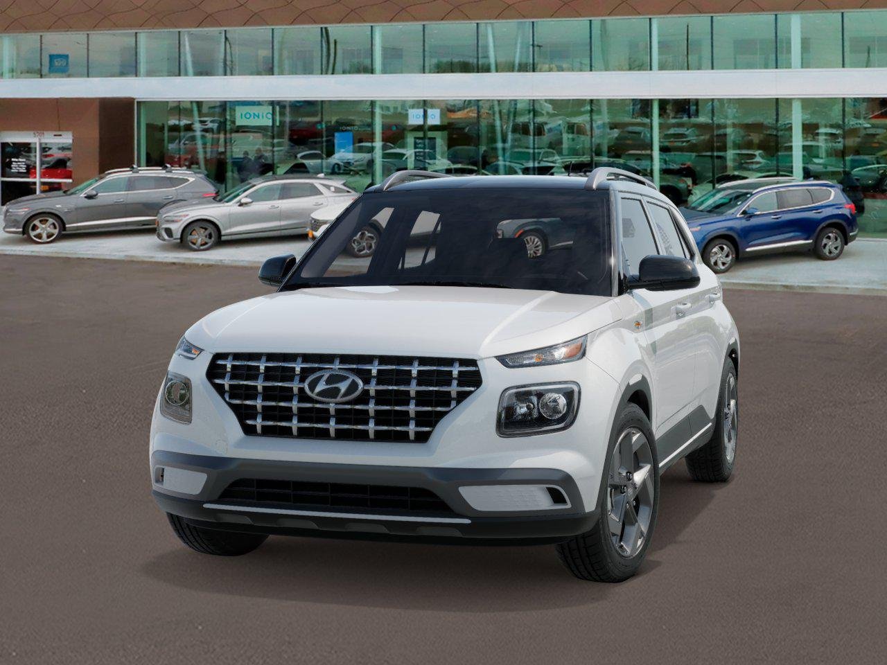 New 2026 Lunar White w/Black Roof Hyundai SEL w/Two-Tone Roof image 6