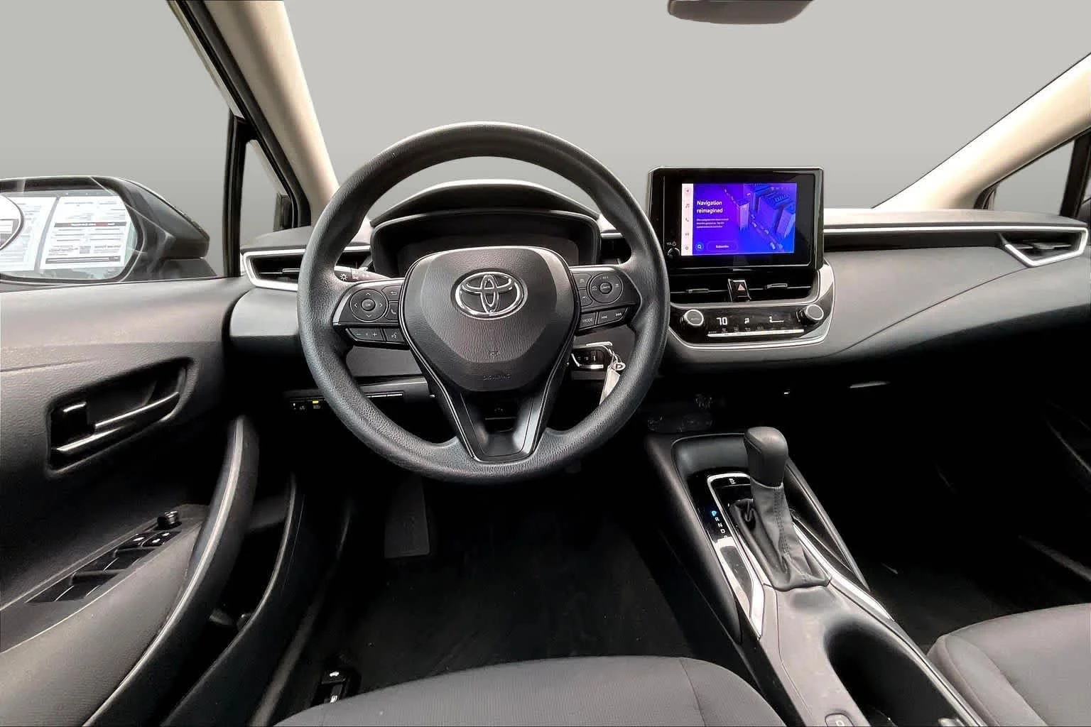 Used 2024 Midnight Black Metallic Toyota LE image 6