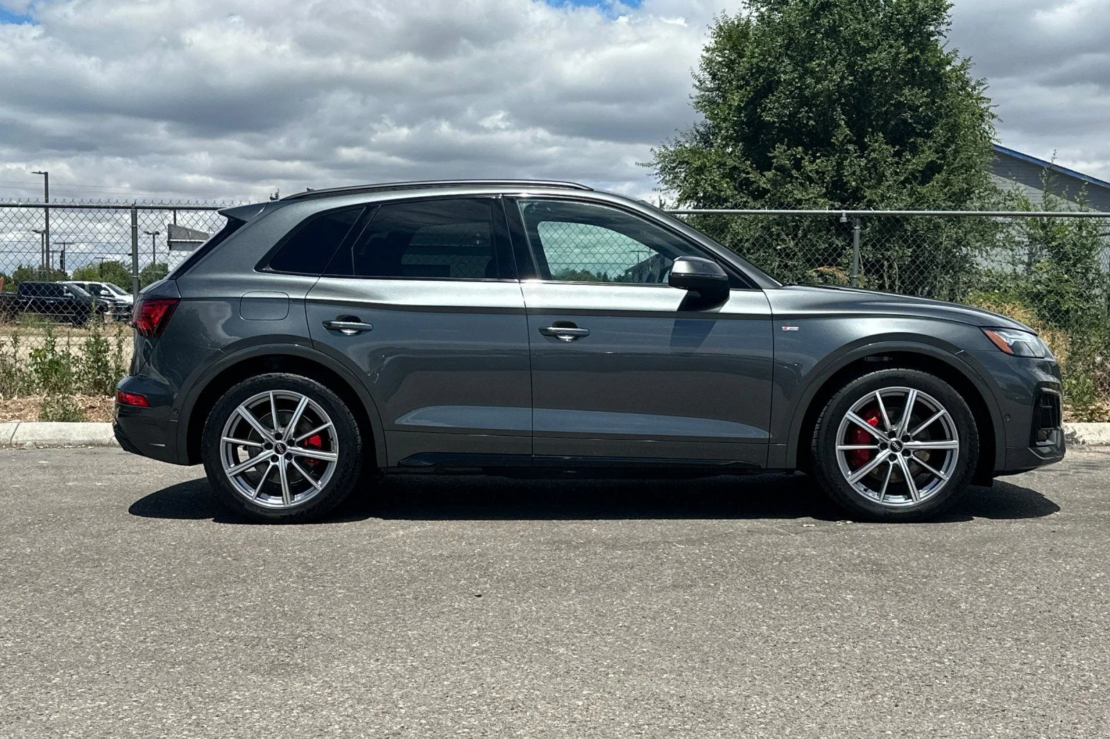 Used 2024 Gray Audi 55 Premium Plus image 3