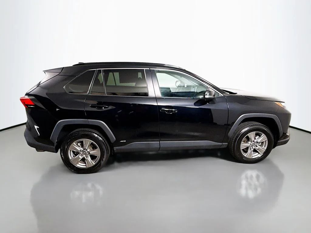 Used 2023 Midnight Black Metallic Toyota Hybrid XLE image 8