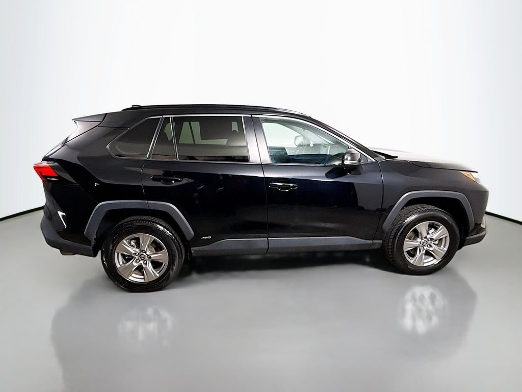 Used 2023 Midnight Black Metallic Toyota Hybrid XLE image 8