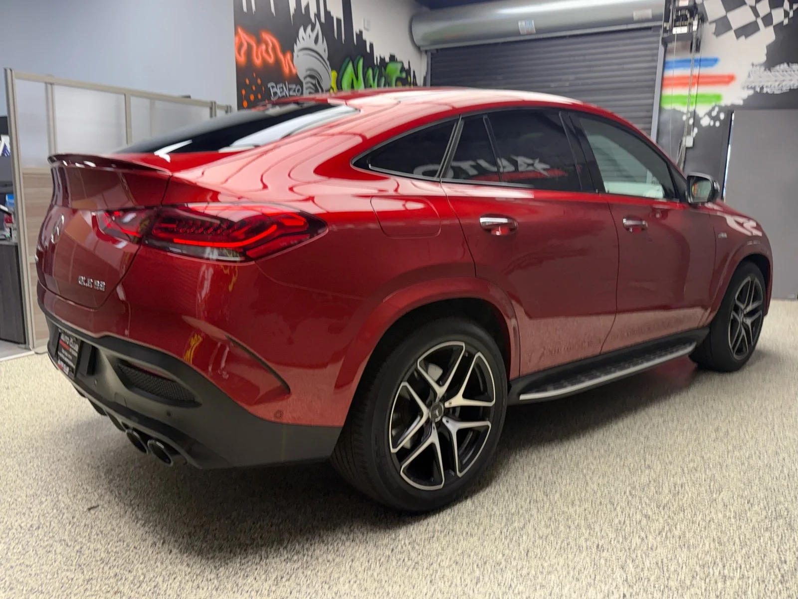 Used 2023 Manufaktur Cardinal Red Metallic (996) Mercedes-Benz GLE COUPE AMG 53 image 6