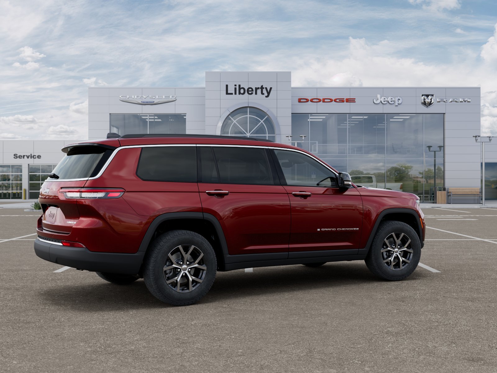 New 2025 Velvet Red Pearl-Coat Exterior Paint Jeep Limited image 35