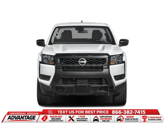 New 2027 Glacier White Nissan Crew Cab S image 7