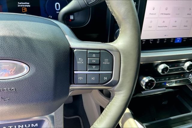 Used 2025 Black Metallic Ford Platinum image 19