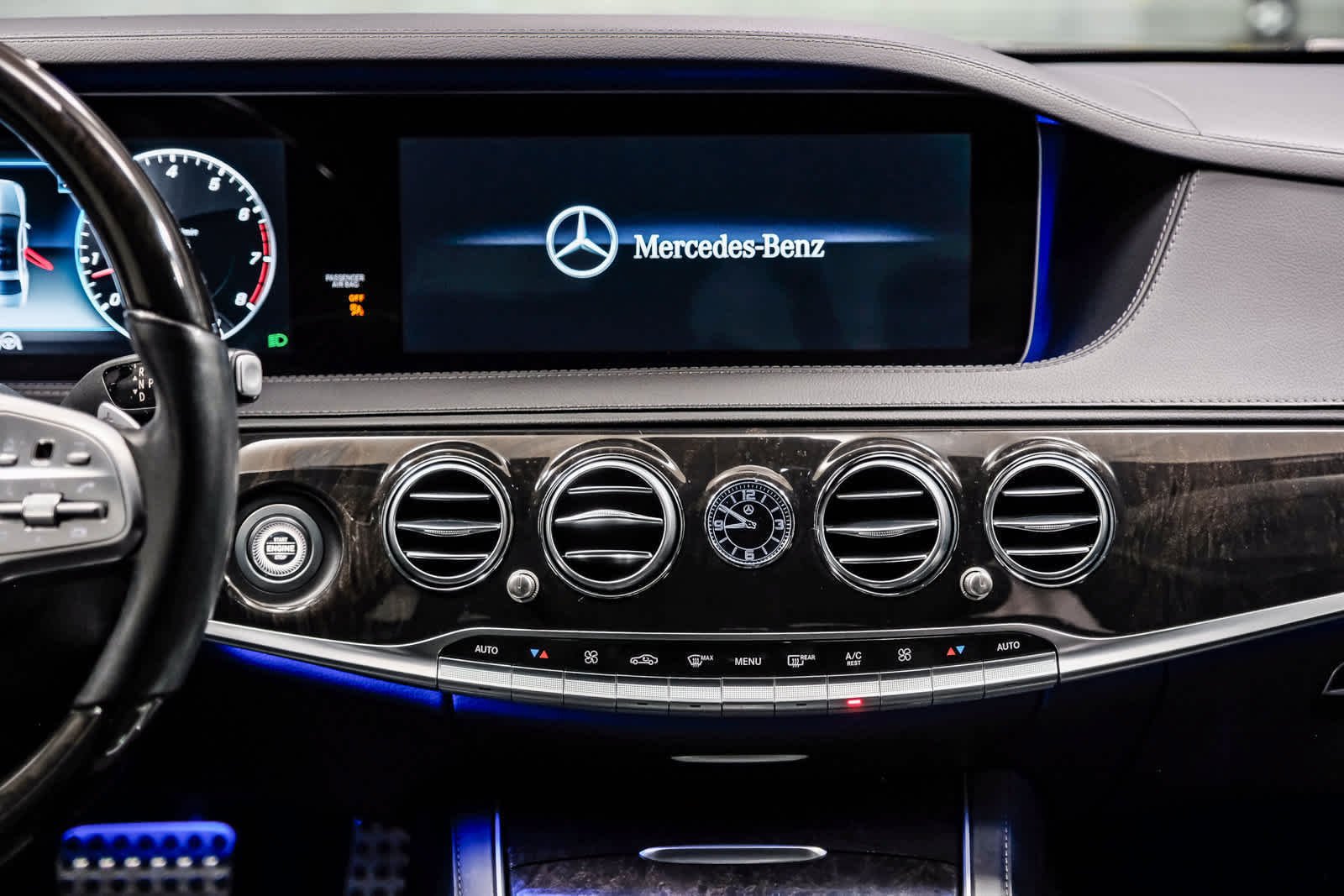 Used 2018 designo Mocha Black Metallic Mercedes-Benz S 560 image 12