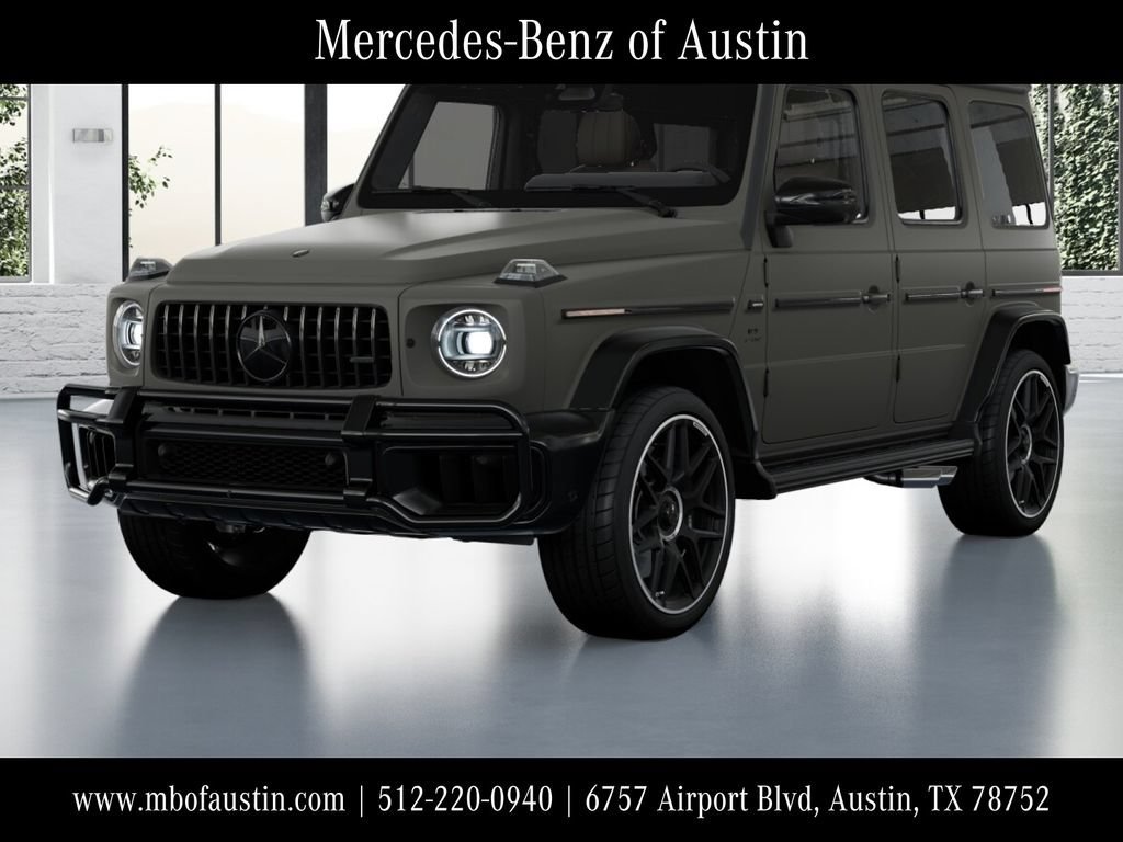 New 2027 MANUFAKTUR Dark Olive Green Magno Mercedes-Benz AMG® G 63 SUV image 44