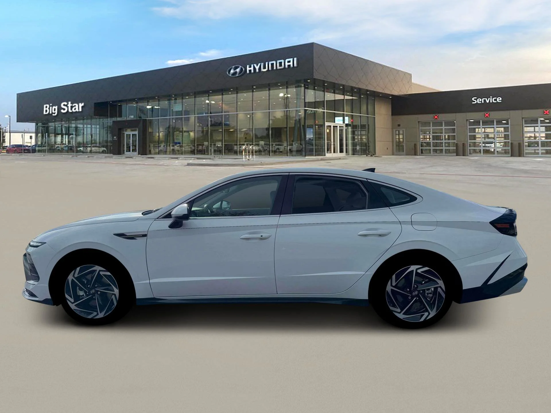 New 2026 Serenity White Hyundai SEL Sport image 3