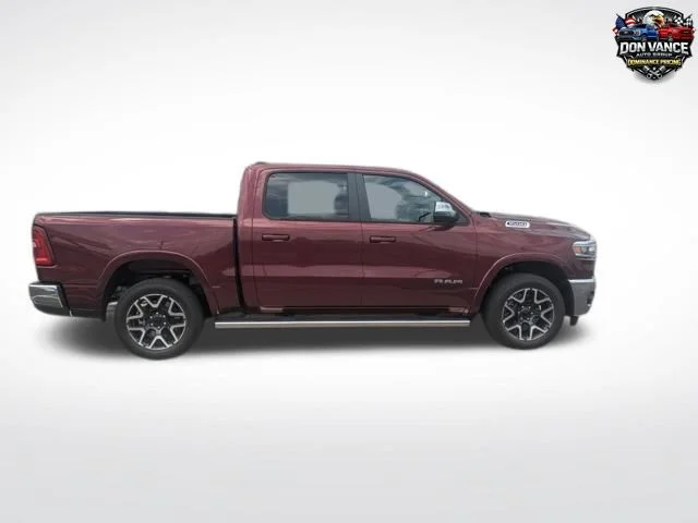 New 2026 Delmonico Red Pearl-Coat Exterior Paint RAM Laramie image 6