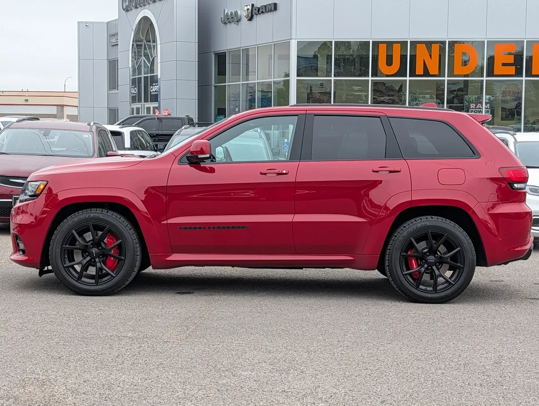 Certified Used 2020 Red Jeep SRT - - 4x4 - Command View Sunroof - Rear DVD - Trailer Tow - 2 Sets Wheels & Tires & More! image 5