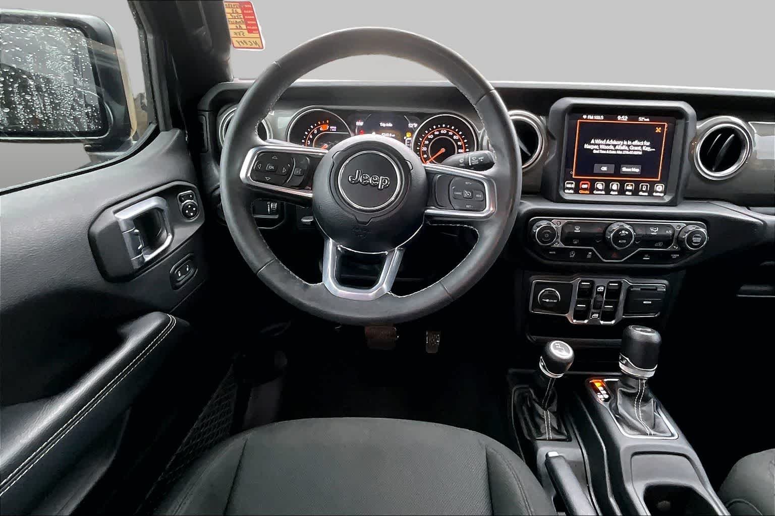 Used 2023 Black Clearcoat Jeep Sahara image 6