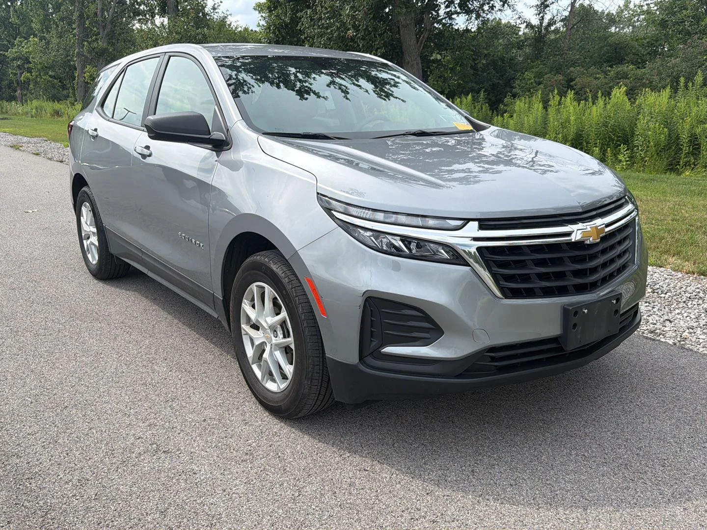 Used 2024 Sterling Gray Metallic Chevrolet LS image 2