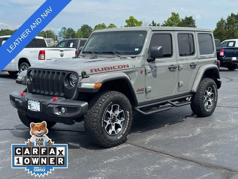 Used 2022 Gray Jeep Unlimited Rubicon image 8