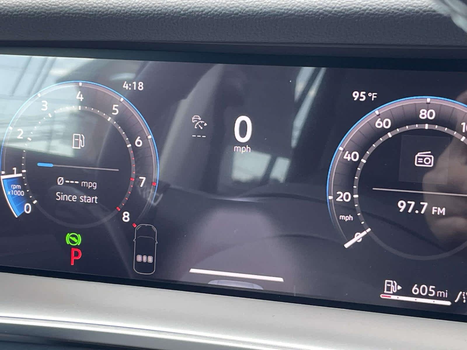 New 2026 Deep Black Pearl Volkswagen SE image 3