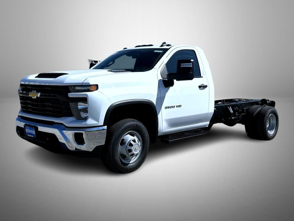 New 2026 Summit White Chevrolet Work Truck image 1